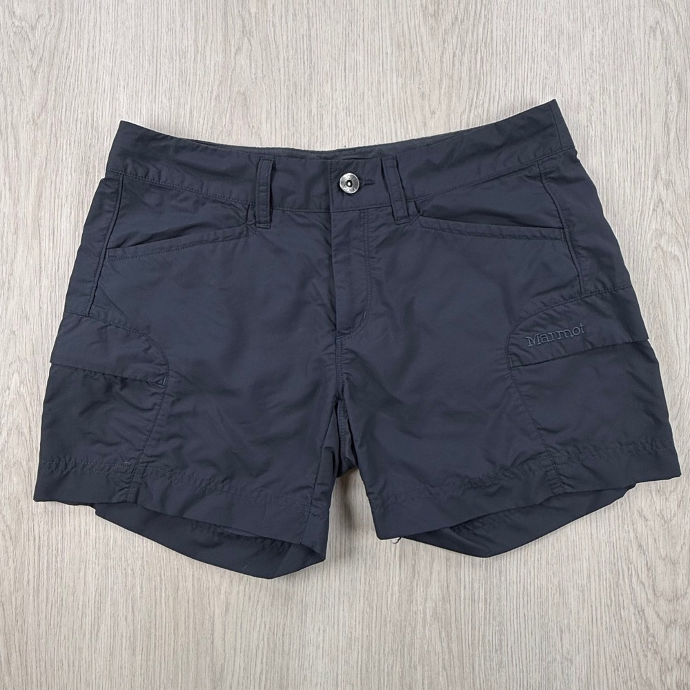 Cargo Shorts Marmot Womens 6 Black Hiking Outdoor Gorpcore Lightweight Hiking